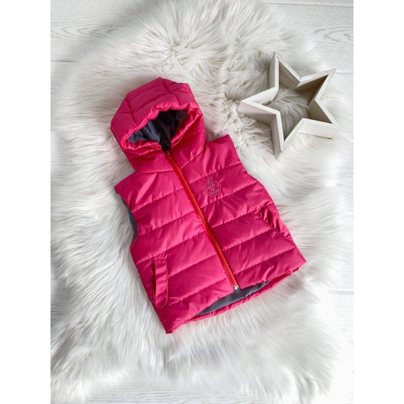 Liemenė su kapišonu "Pink" Hood.
