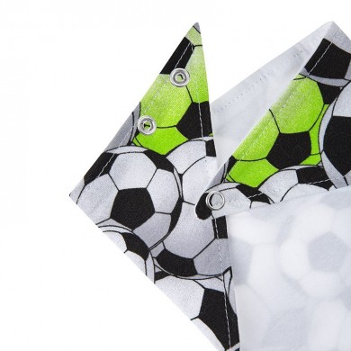 Akuku medvilninis seilinukas-kaklaskarė "Football"