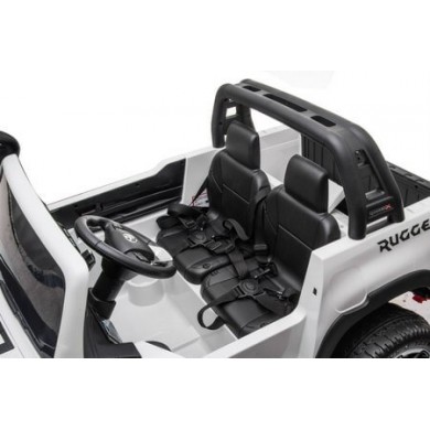 Dvivietis elektromobilis "TOYOTA  4WD PLUS"  White