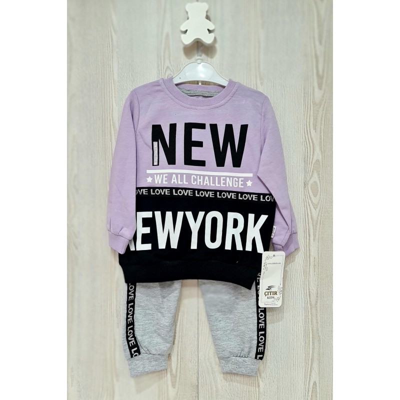 2d. komplektukai "NEW YORK" Violet