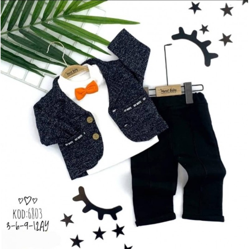 3 d. komplektukas  DARK BLUE
