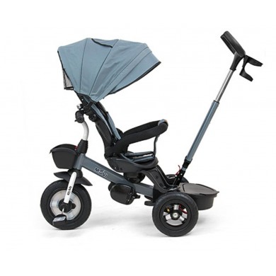 Triratukas MOVI 5 in 1/ Black su pripučiamais ratais.