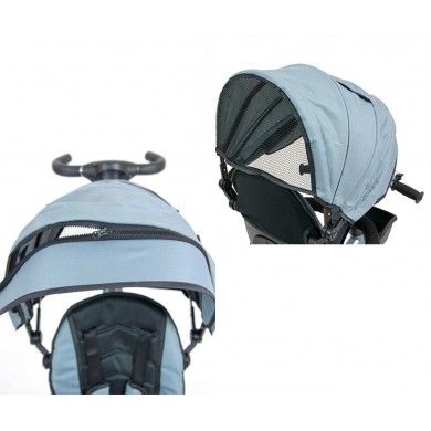 Triratukas MOVI 5 in 1/ Black su pripučiamais ratais.