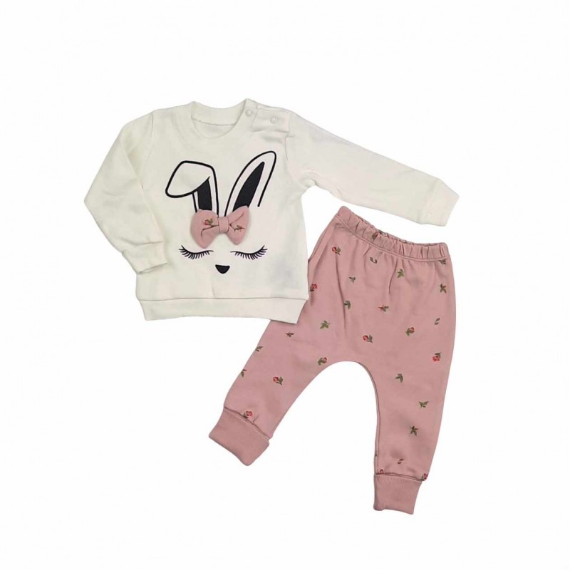 2d. komplektukas RABBIT white/pink