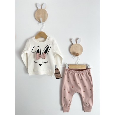 2d. komplektukas RABBIT white/pink