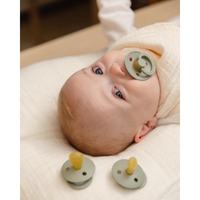 3 vnt. TRY-IT čiulptukų rinkinys BIBS (0-6 mėn) Ivory