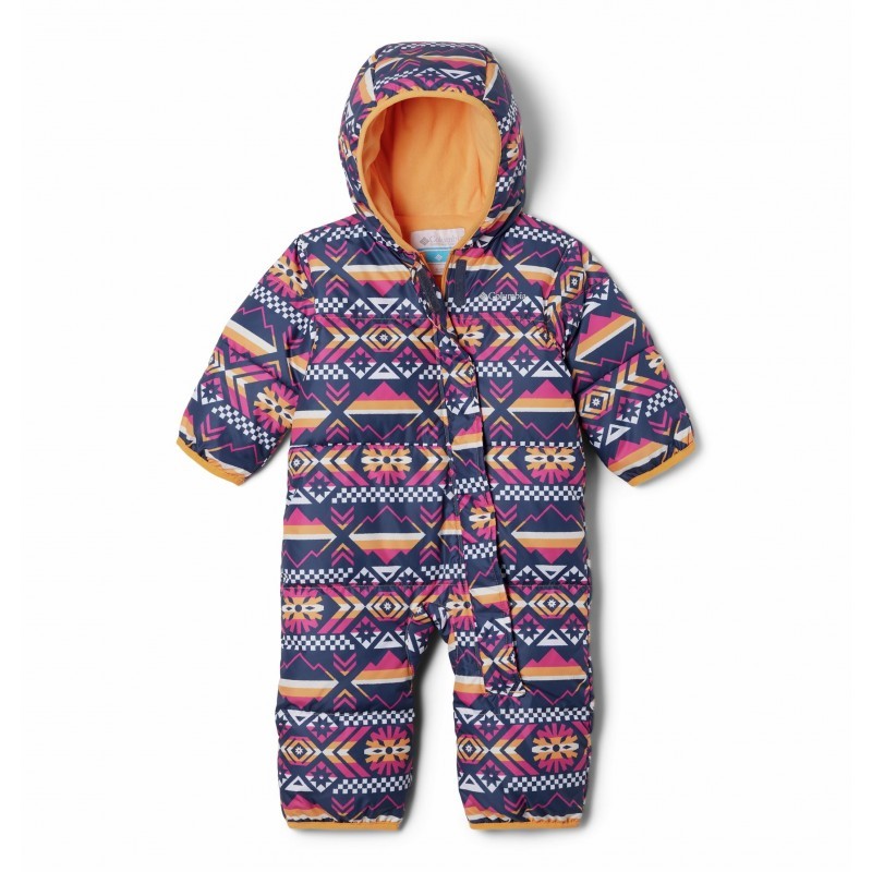 Kombinezonas "COLUMBIA SNUGGLY BUNNY" persikinis su raštu