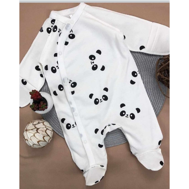 Šiltas šliaužtinukas su išvirkščiomis siūlytėmis PANDA