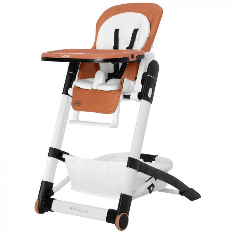 Maitinimo kėdutė CARRELLO APRICUS PALE TERRACOTA