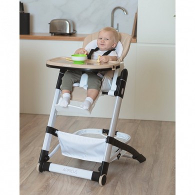 Maitinimo kėdutė CARRELLO APRICUS PALE TERRACOTA