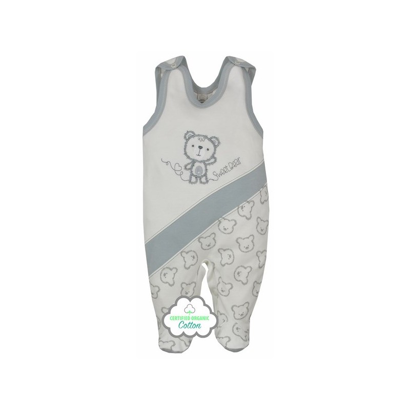 Organinės medvilnės šliaužtinukas SWEET BEAR