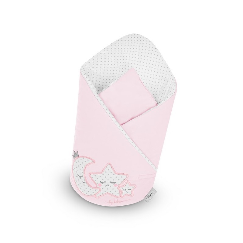 BELISIMA naujagimio vokelis MAGIC STARS pink