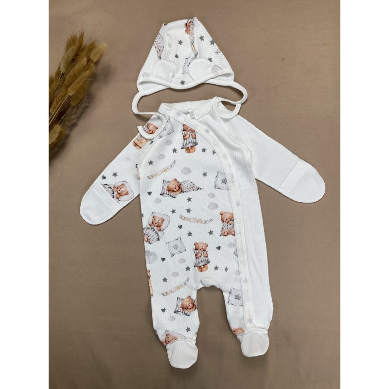 Šliaužtinukas išvirkščiom siūlytėm SLEEPY BEAR