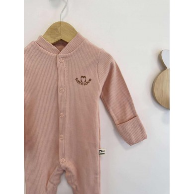Šliaužtinukas BASIC dusty pink