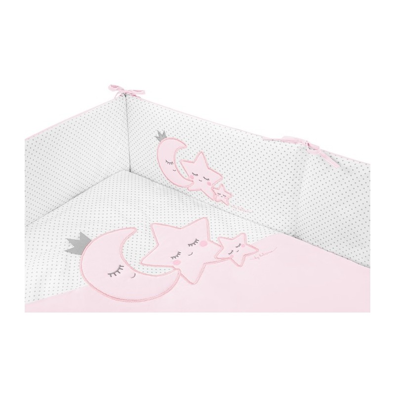 BELISIMA 3-jų dalių patalynė MAGIC STARS /pink