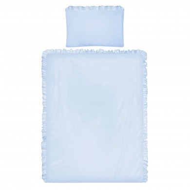 BELISIMA 3-jų dalių patalynė  BASIC /Baby blue