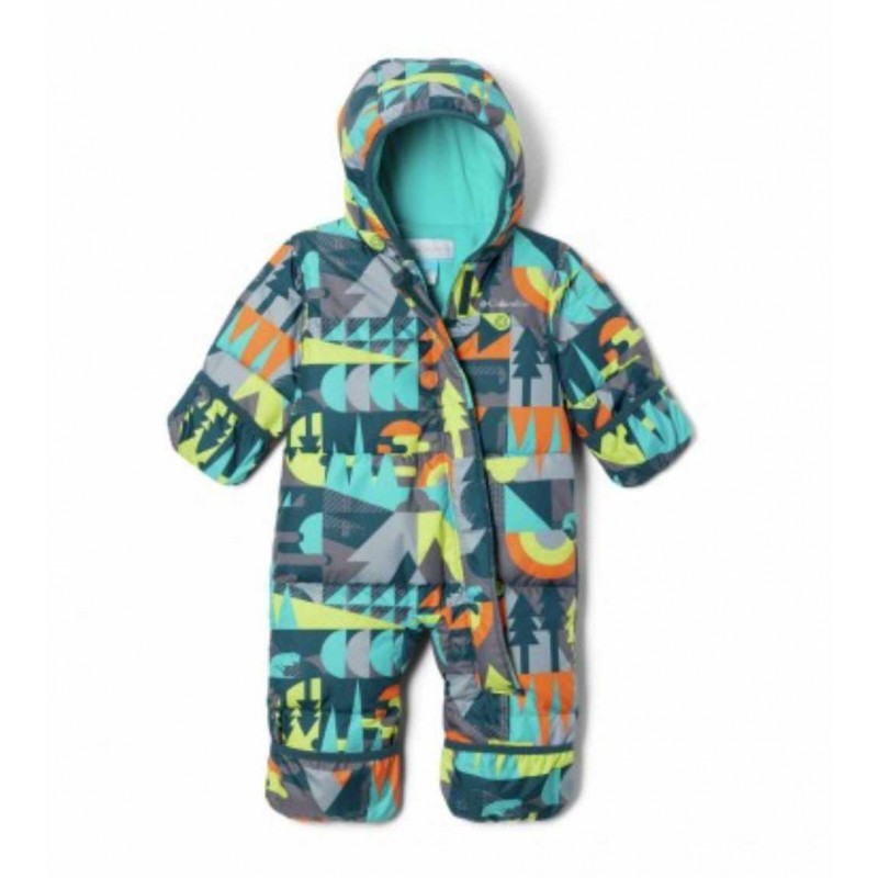 Kombinezonas"COLUMBIA SNUGGLY BUNNY" mėtinis su printu