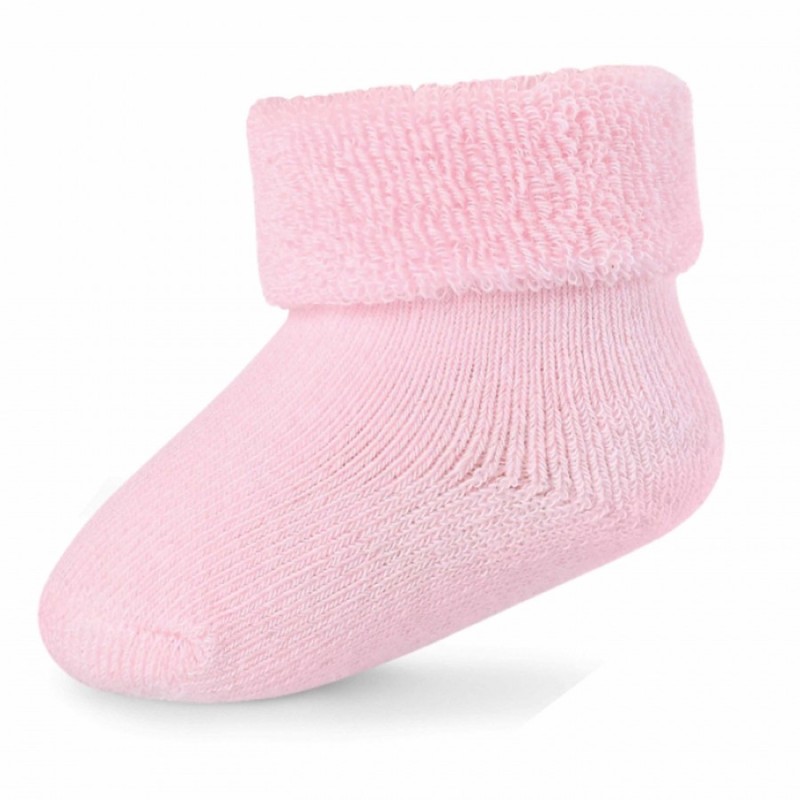 Pašiltintos frote kojinytės ROSE