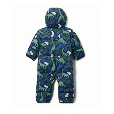 Kombinezonas"COLUMBIA SNUGGLY BUNNY" žali dinozaurai