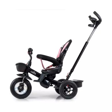 Triratukas MOVI 5 in 1/ light pink su pripučiamais ratais