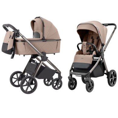 Vežimėlis CARRELLO OMEGA 2 in 1 Fantastic Beige