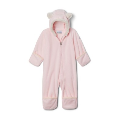 COLUMBIA TINY BEAR II flisinis kombinezonas pink/chalk