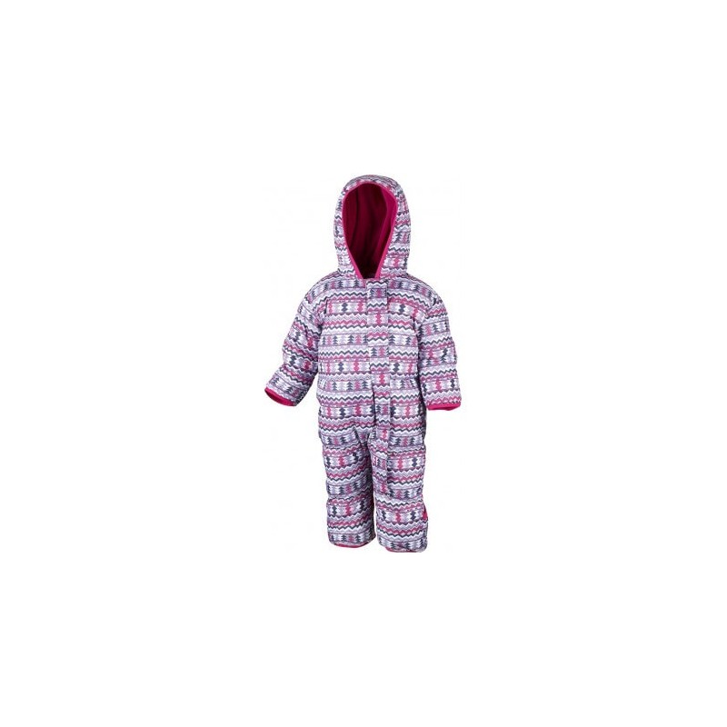 Kombinezonas "COLUMBIA SNUGGLY BUNNY" rožinis raštuotas