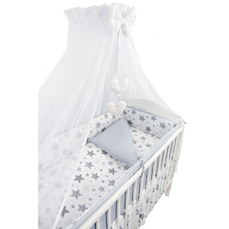 ANKRAS 6 dalių patalynės komplektas NEW STARS Grey
