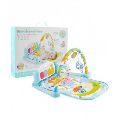 5in1 Lavinimo muzikinis kilimėlis "BABY'S PIANO" Green